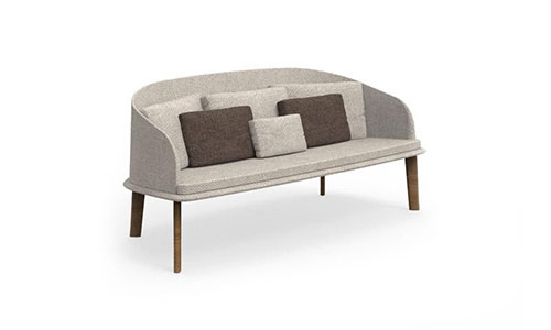 Talenti cleo teak divano love seat